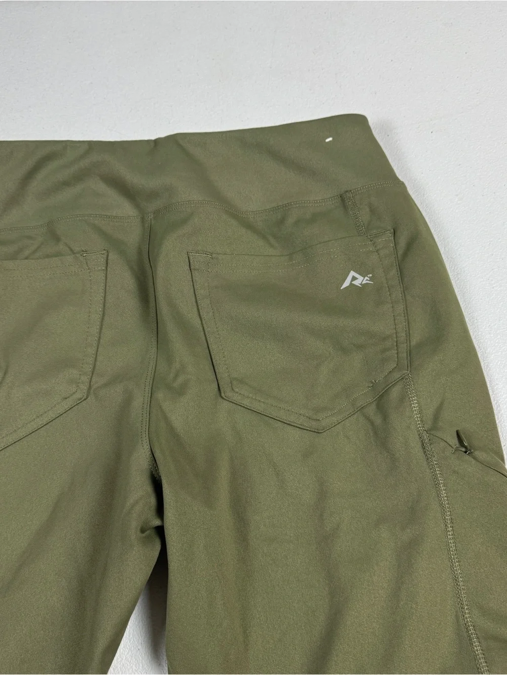 Ridgecut Toughwear Pull On Pants Womens Size‎ M Medium Olive Green